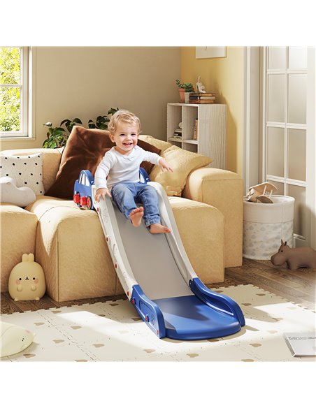 AIYAPLAY Kids Slide for Couch, Bed, Sofa, Easy to Assemble, Blue 331-075V00BU - pic 100252 | FastDaddyshop