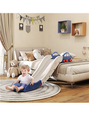 AIYAPLAY Kids Slide for Couch, Bed, Sofa, Easy to Assemble, Blue 331-075V00BU