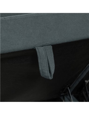 HOMCOM 'L' Shape Modular Storage Sofa - Dark Grey 83B-014V70CG