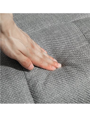 HOMCOM Rise and Recline Electric Massage Armchair - Grey 713-170V70GY
