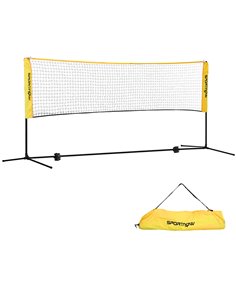 SPORTNOW 3m Badminton Net, Height Adjustable Outdoor Sports Net, with Carry Bag, for Tennis, Pickleball, Volleyball A95-008V00YL