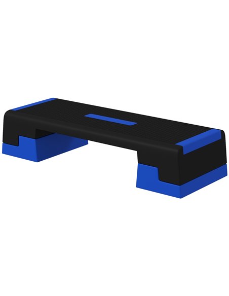 SPORTNOW 15cm/20cm/25cm Exercise Stepper for Home Workout, Aerobic Step Platform - Blue A90-355V00BU - pic 102016 | FastDaddyshop