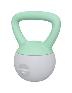 SPORTNOW 4KG Kettlebell, Soft Kettle Bell with Non-Slip Handle for Home Gym Weight Lifting and Strength Training A91-340V00GY