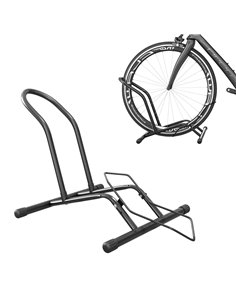 SPORTNOW Portable Bike Floor Stand, Freestanding Bike Rack for 16"-29" Kid's/Mountain/Road Bikes Home Garages Use AA0-097V00BK