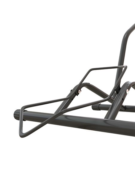 SPORTNOW Portable Bike Floor Stand, Freestanding Bike Rack for 16"-29" Kid's/Mountain/Road Bikes Home Garages Use AA0-097V00BK - pic 102076 | FastDaddyshop