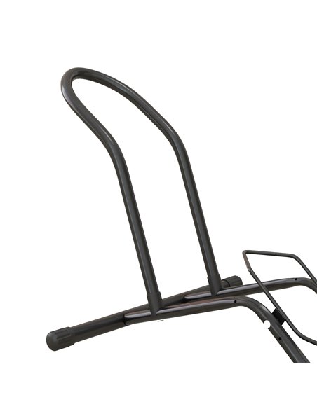 SPORTNOW Portable Bike Floor Stand, Freestanding Bike Rack for 16"-29" Kid's/Mountain/Road Bikes Home Garages Use AA0-097V00BK - pic 102077 | FastDaddyshop