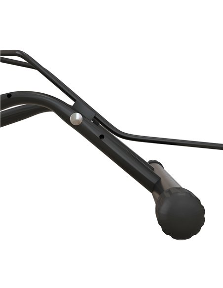 SPORTNOW Portable Bike Floor Stand, Freestanding Bike Rack for 16"-29" Kid's/Mountain/Road Bikes Home Garages Use AA0-097V00BK - pic 102078 | FastDaddyshop