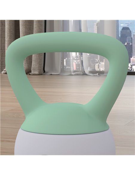 SPORTNOW 4kg/6kg/8kg/10kg Soft Kettlebell, Kettle Bell with Non-Slip Handle, for Home Gym, Strength Training, Cardio - Grey and  - pic 102112 | FastDaddyshop