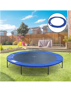 HOMCOM Φ244cm Trampoline Pad Pads Replacement Trampoline Accessories Safety Surround Pads Padding - 8ft Blue 120307-002 2
