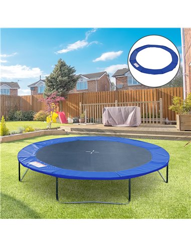 HOMCOM Φ244cm Trampoline Pad Pads Replacement Trampoline Accessories Safety Surround Pads Padding - 8ft Blue 120307-002