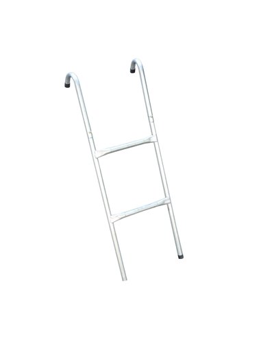 HOMCOM 6-10ft Trampoline Ladder Galvanized w/ Non-slip Mat 120307-005