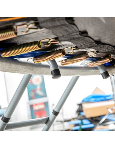 HOMCOM 6-10ft Trampoline Ladder Galvanized w/ Non-slip Mat 120307-005 - pic 102573 | FastDaddyshop