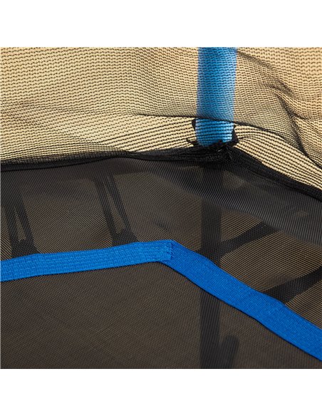 HOMCOM Kids Trampoline Mini Bouncer with Enclosure Safety Net For Ages 3-10 Years - Blue 342-007V02BU - pic 102708 | FastDaddyshop