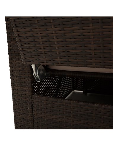 Outsunny Outdoor Garden Rattan Companion Sofa Chair & Stool Lounger Recliner Love Sunbed Daybed Patio Wicker Weave Furniture Set