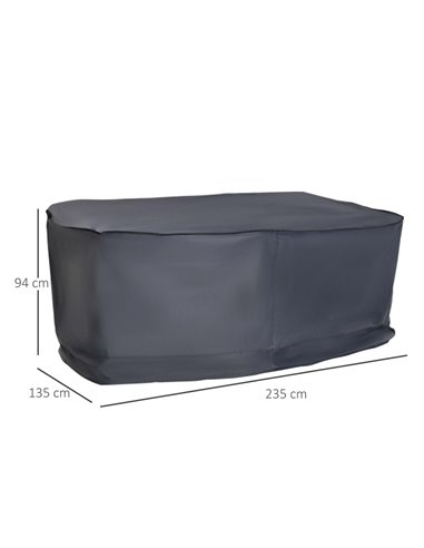 Outsunny Outdoor Garden 2 - 3 Seater Sofa Cover Furniture Set Cover