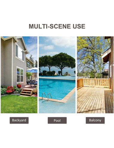 Outsunny 2 Seater Rattan Garden Furniture Sofa  Furniture Set W/Cushions, Steel Frame-Grey