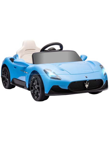 AIYAPLAY Maserati MC20 Licensed 12V Kids Electric Ride on Car with Remote Control, Spring Suspension, Blue 370-336V70BU - pic 105515 | FastDaddyshop