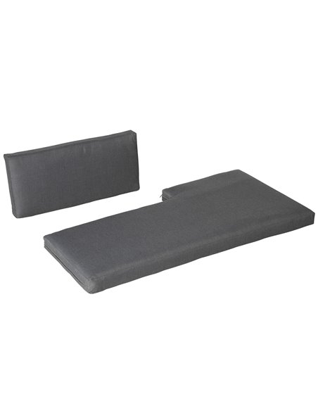 Outsunny 3-Seater L-shape Garden Corner Sofa Set with Padded Cushions, Outdoor Conversation Furniture Set with Glass Coffee Tabl - pic 10592 | FastDaddyshop