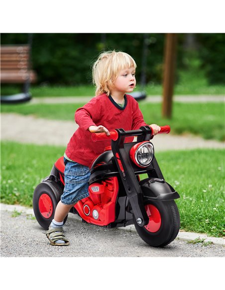 AIYAPLAY Foot To Floor Sliding Kids Ride On Car with Music, Bubble, for Toddler from 2 to 5 Years Old - Black 370-338V00BK - pic 105948 | FastDaddyshop