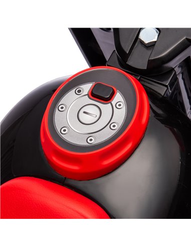 AIYAPLAY Foot To Floor Sliding Kids Ride On Car with Music, Bubble, for Toddler from 2 to 5 Years Old - Black 370-338V00BK