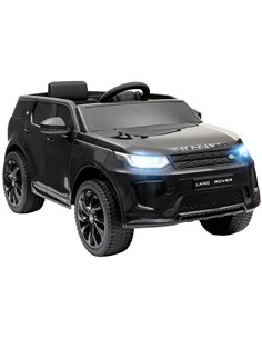 AIYAPLAY Land Rover Discovery Sport Licensed 12V Kids Ride on Car w/ Remote Control, Lights Music Horn, for 3-6 Years Black 370-