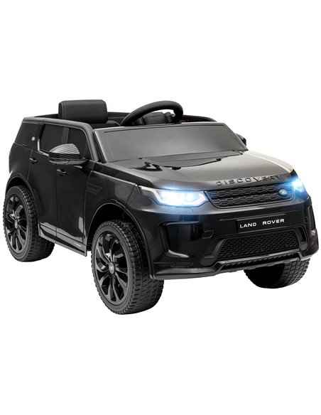 AIYAPLAY Land Rover Discovery Sport Licensed 12V Kids Ride on Car w/ Remote Control, Lights Music Horn, for 3-6 Years Black 370- - pic 106028 | FastDaddyshop