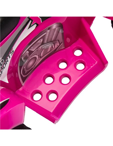 AIYAPLAY 6V Kids Electric Quad Bike w/ Music, Forward Function, for 2-6 Years, Pink 370-379V70PK - pic 106099 | FastDaddyshop