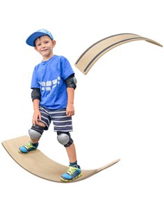 AIYAPLAY Wooden Balance Board for Children 3-8 Years Old, Natural 331-071V00ND