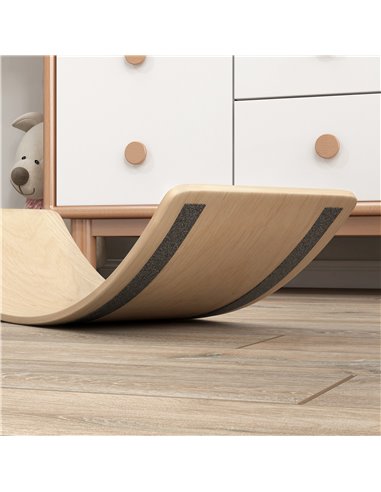AIYAPLAY Wooden Balance Board for Children 3-8 Years Old, Natural 331-071V00ND