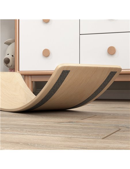 AIYAPLAY Wooden Balance Board for Children 3-8 Years Old, Natural 331-071V00ND - pic 106304 | FastDaddyshop