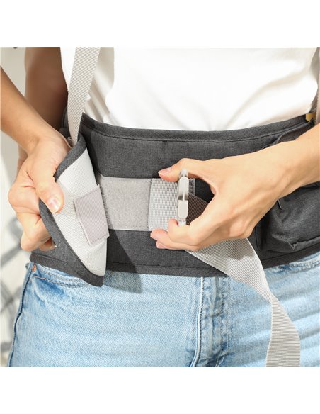 AIYAPLAY 6-in-1 Baby Carrier for Newborns-Toddlers, with Removable Seat, for Ages 0-36 Months, Up to 15kg, Grey 430-005V00GY - pic 106359 | FastDaddyshop
