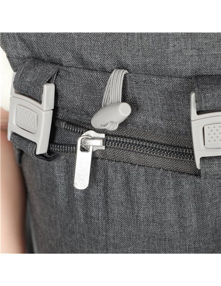 AIYAPLAY 6-in-1 Baby Carrier for Newborns-Toddlers, with Removable Seat, for Ages 0-36 Months, Up to 15kg, Grey 430-005V00GY - pic 106360 | FastDaddyshop
