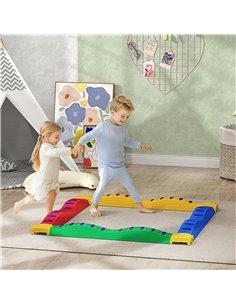 AIYAPLAY 12PCs Kids Balance Beam Stepping Stones w/ Non-Slip Foot Pads 347-024V00MX 2