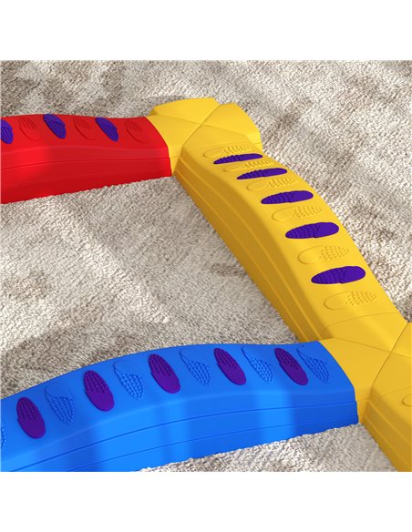 AIYAPLAY 12PCs Kids Balance Beam Stepping Stones w/ Non-Slip Foot Pads 347-024V00MX - pic 106414 | FastDaddyshop