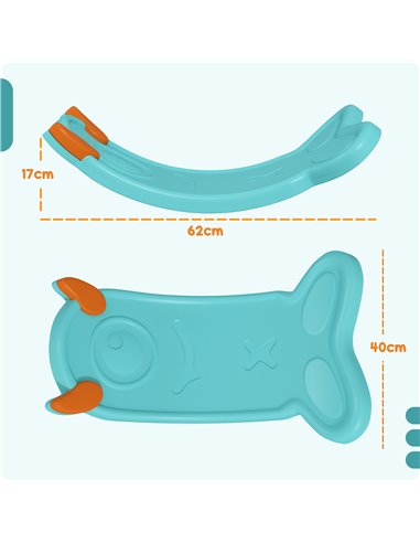 AIYAPLAY Balance Board for Kids Balance Training & Sensory Play, Light Blue 331-076V00LB