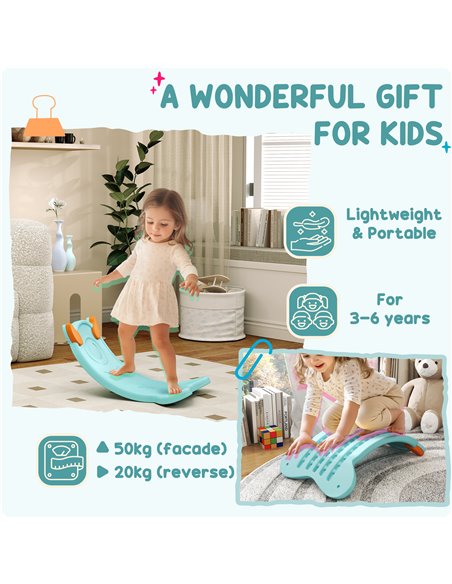 AIYAPLAY Balance Board for Kids Balance Training & Sensory Play, Light Blue 331-076V00LB - pic 106582 | FastDaddyshop