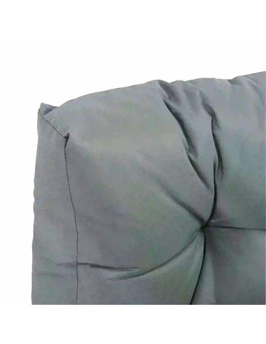 Outsunny 2Pcs Garden Tufted Pallet Cushions Seat Pad Back Cushion Indoor Outdoor Grey 84B-521V70