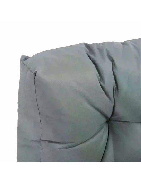 Outsunny 2Pcs Garden Tufted Pallet Cushions Seat Pad Back Cushion Indoor Outdoor Grey 84B-521V70 - pic 106934 | FastDaddyshop