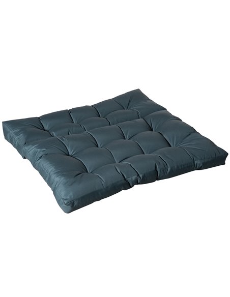 Outsunny 2Pcs Garden Tufted Pallet Cushion Seat Pad Back Cushion Patio for Indoor Outdoor Use, Dark Grey 84B-521V70LG - pic 107052 | FastDaddyshop
