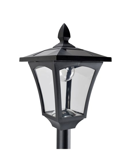 Outsunny 2 Pieces Outdoor Garden Solar Post Lamp Sensor Dimmable LED Lantern Bollard Pathway 1.6M Tall – Black B30-P011 - pic 107529 | FastDaddyshop