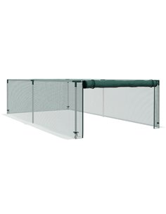 Outsunny 8' x 4' Plant Protection Cage, with Door, Green 84H-027V01GN