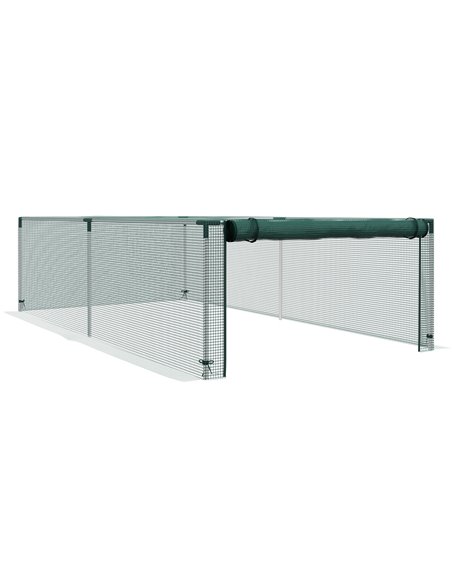Outsunny 8' x 4' Plant Protection Cage, with Door, Green 84H-027V01GN - pic 107540 | FastDaddyshop
