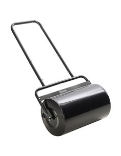 Outsunny 38L Fillable Cylinder Steel Lawn Roller - Black 845-343BK