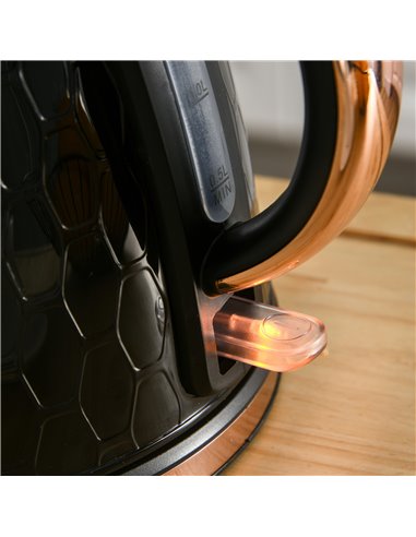 HOMCOM 3kW Rapid Boil Honeycomb Kettle - Black 800-206V70BK
