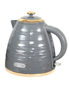 HOMCOM 3kW Rapid Boil Honeycomb Kettle - Grey 800-207V70GY