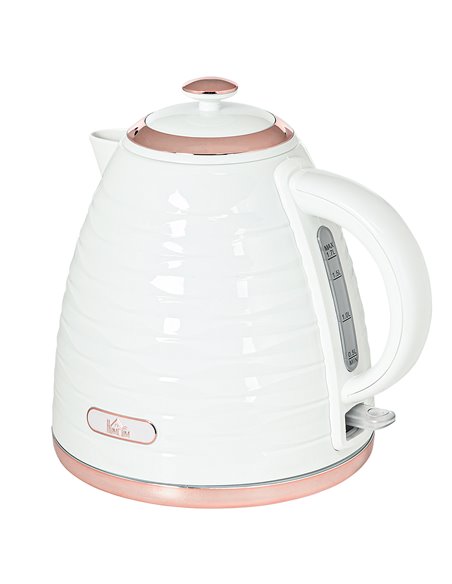 HOMCOM 3kW Rapid Boil Honeycomb Kettle - Cream 800-207V70CW - pic 107603 | FastDaddyshop