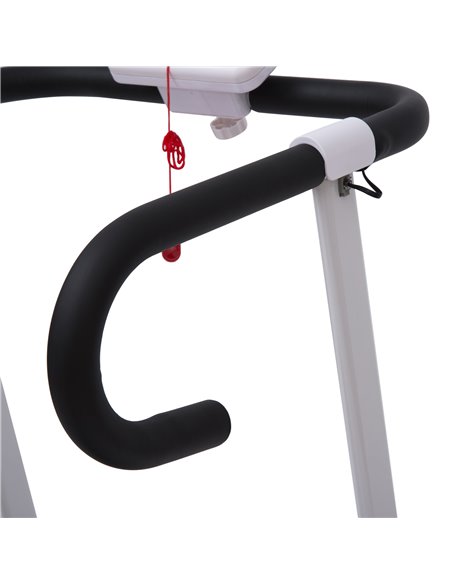 HOMCOM 1.25HP Motorised Electric Treadmill, 10km/h Folding Running Machine, Gym Fitness Exercise with LCD Monitor, White A90-001 - pic 107692 | FastDaddyshop