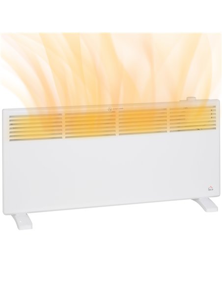HOMCOM 2000W Convector Heater - White 820-420V71WT - pic 108017 | FastDaddyshop