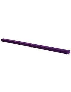 HOMCOM 2.1M 7FT Gymnastics Folding Balance Beam Home Gym Training Exercise Sports - Purple A50-005VT