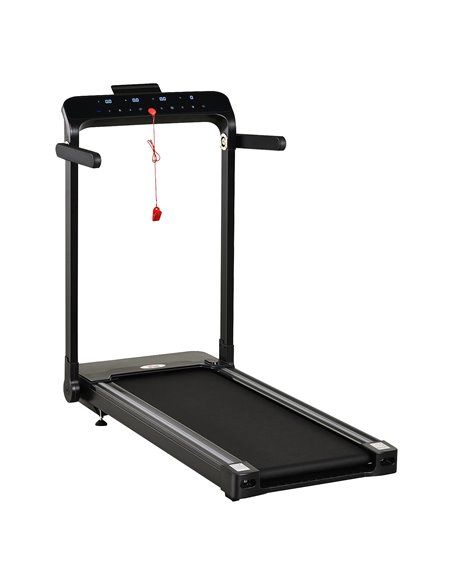 HOMCOM Folding Treadmill, 1.85HP Installation-Free Walking Jogging Running Machine, 12KM/H with 12 Pre-Programs and LED Display  - pic 108134 | FastDaddyshop